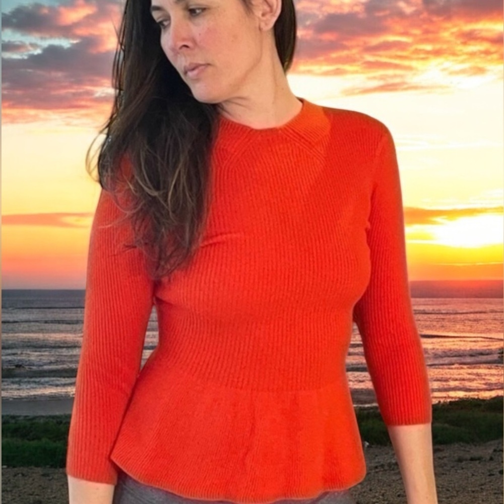 Peplum style Tory Burch sweater